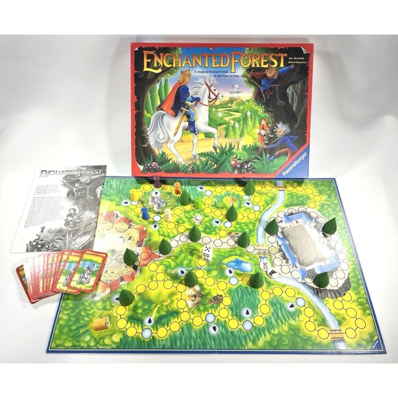 Enchanted Forest Board Game Ravensburger 1994 Vintage Complete - Picture 3 of 12
